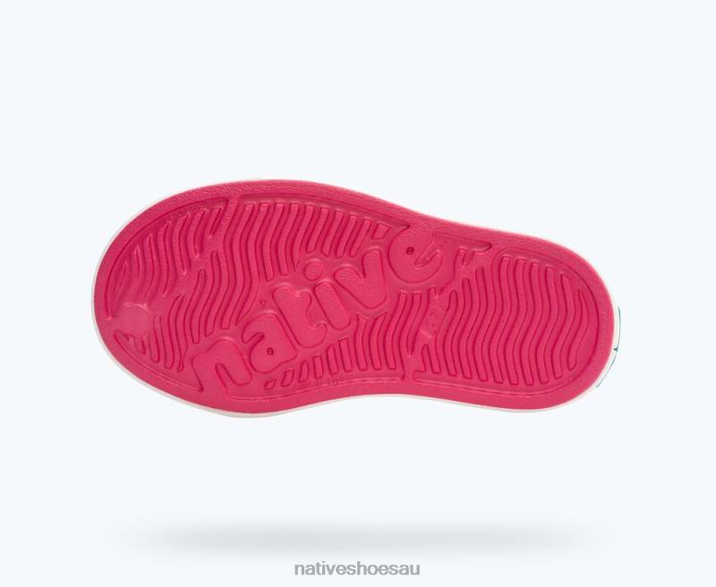 Footwear Native Shoes Jefferson Hollywood Pink/ Shell White Kids 4DD0135