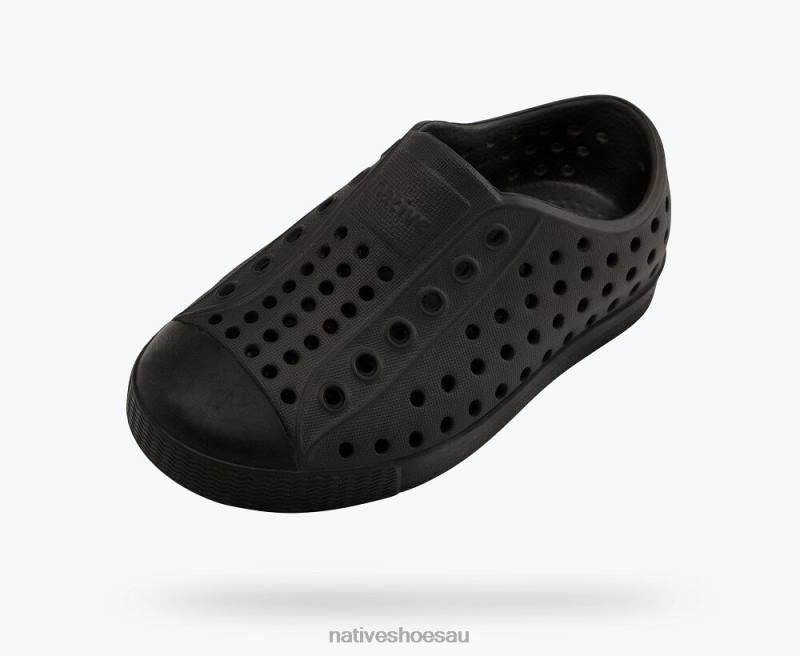 Footwear Native Shoes Jefferson Jiffy Black Kids 4DD0137