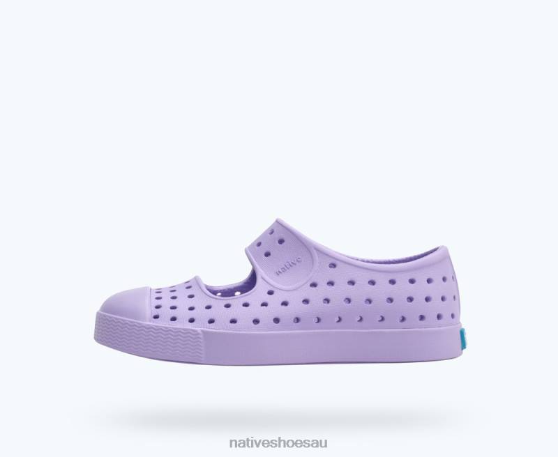 Footwear Native Shoes Jefferson Juniper Healing Purple/ Taro Purple Kids 4DD0255