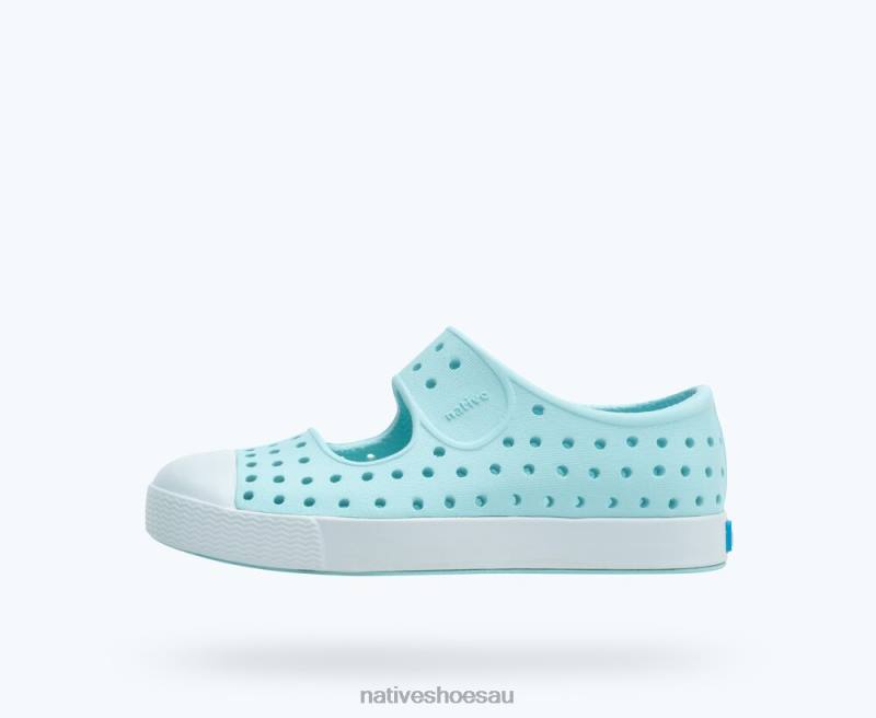 Footwear Native Shoes Jefferson Juniper Piedmont Blue/ Coastal Blue Kids 4DD0256