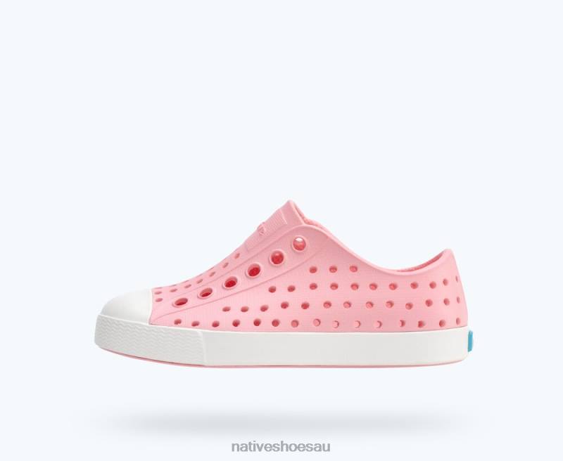 Footwear Native Shoes Jefferson Princess Pink/ Shell White Kids 4DD0136