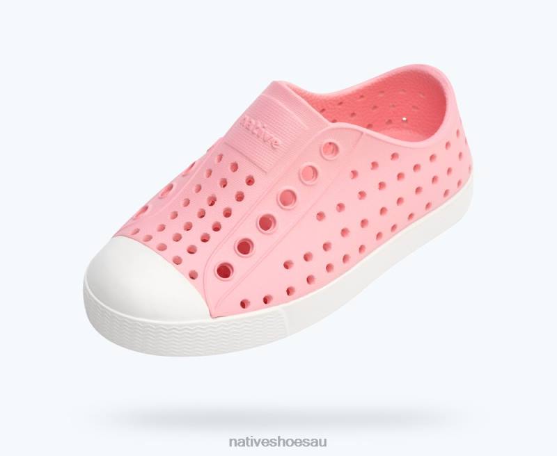 Footwear Native Shoes Jefferson Princess Pink/ Shell White Kids 4DD0136