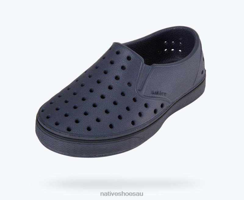 Footwear Native Shoes Miles Bloom Onyx Kids 4DD0234