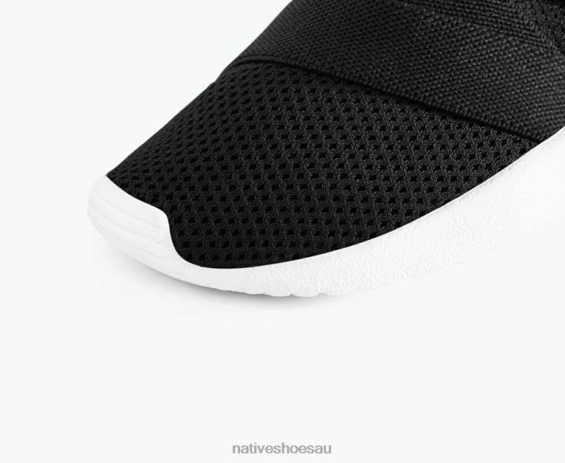 Footwear Native Shoes Phoenix Jiffy Black/ Shell White Kids 4DD0204