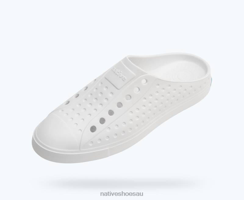 Footwear Native Shoes Jefferson Clog Sugarlite Shell White Men 4DD015