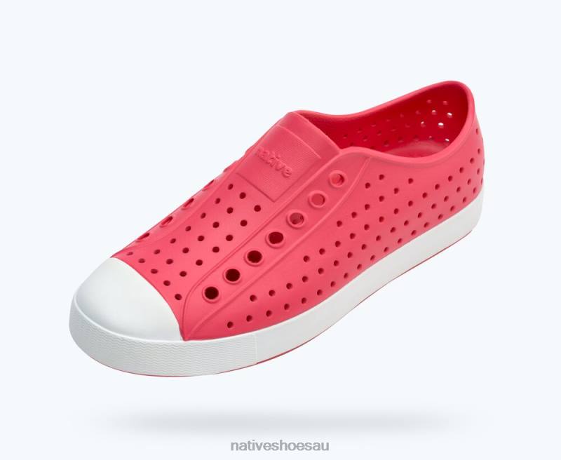 Footwear Native Shoes Jefferson Dazzle Pink/ Shell White Men 4DD031