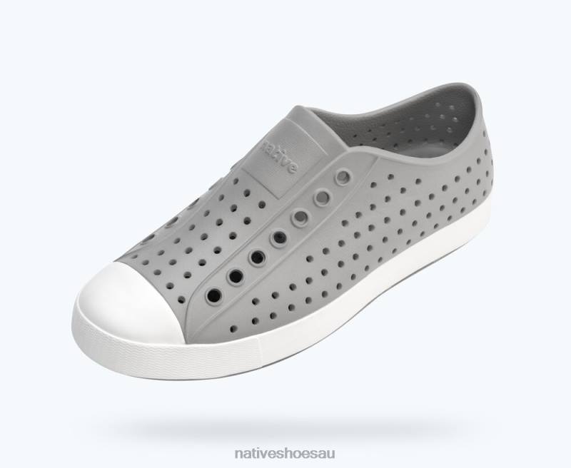 Footwear Native Shoes Jefferson Pigeon Grey/ Shell White Men 4DD044