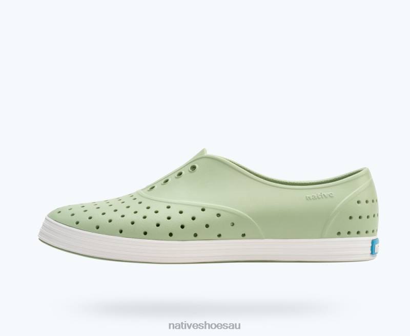 Footwear Native Shoes Jericho Tea Green/ Shell White Women 4DD080