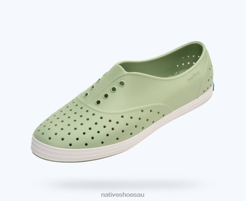 Footwear Native Shoes Jericho Tea Green/ Shell White Women 4DD080