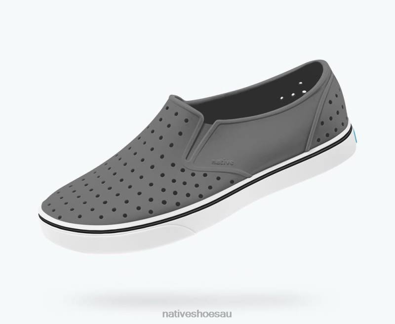 Footwear Native Shoes Miles Dublin Grey/ Shell White Women 4DD078